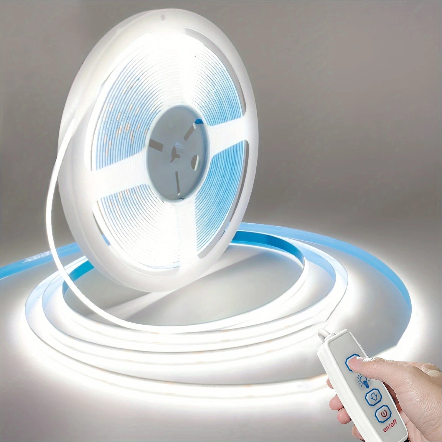 USB 5V COB Led Strip Dimmable LED Strip Lights 320 Leds/M Self-Adhesive Flexible Led Ribbon for Kitchen Cabinet Mirror Bedroom