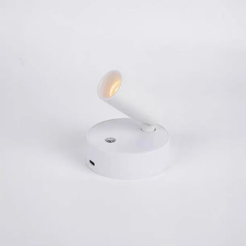 New Wireless LED Lights, Bedside Charging Wall Lights, Wiring Free, Hole Free, Bedroom Reading Lights, Office Lights