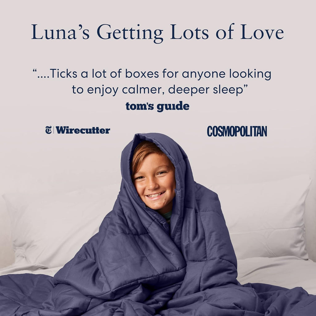 Premium Double Sided Sherpa Weighted Blanket Heavy Fuzzy Fleece Throw Blanket - Soft Plush Quilt for Kids & Adults [Featured on the Today Show] [10Lbs - 50" X 60"] [Grey]