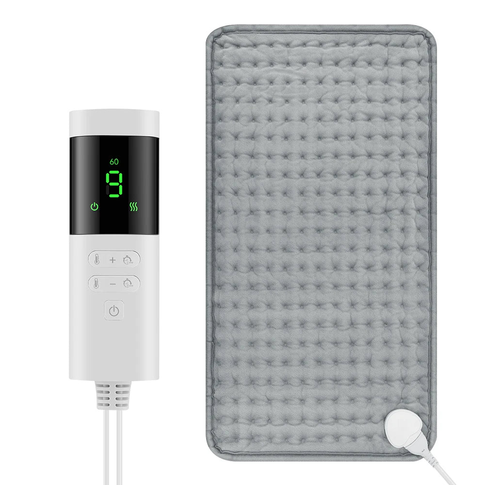 Electric Heating Pad for Period Cramps Winter Warm Blankets Office Camping Hand Waist Back Heat Pad 110V 220V Washable 60*30Cm