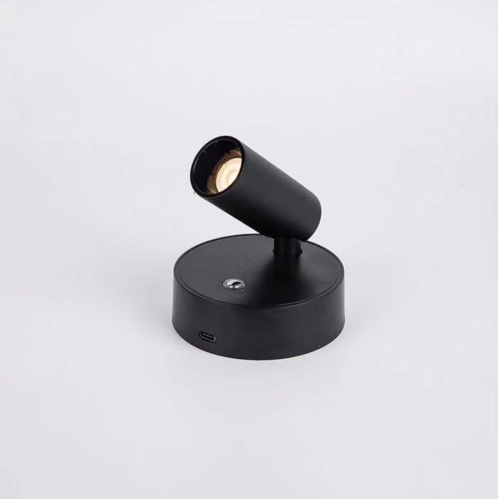 New Wireless LED Lights, Bedside Charging Wall Lights, Wiring Free, Hole Free, Bedroom Reading Lights, Office Lights