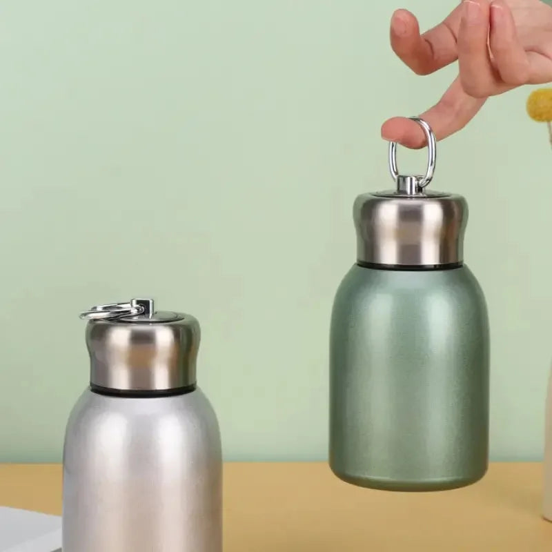 1Pc 300Ml Insulated Stainless Steel Travel Mug - Keeps Drinks Hot or Cold for Hours - Perfect for Camping and Travel