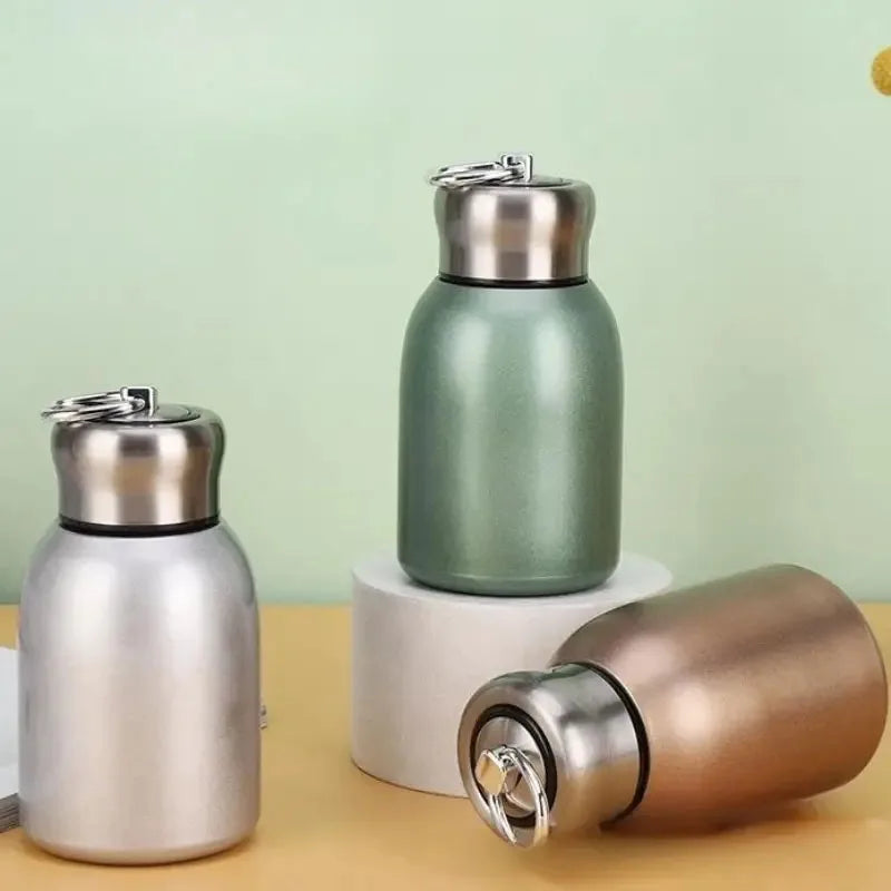 1Pc 300Ml Insulated Stainless Steel Travel Mug - Keeps Drinks Hot or Cold for Hours - Perfect for Camping and Travel