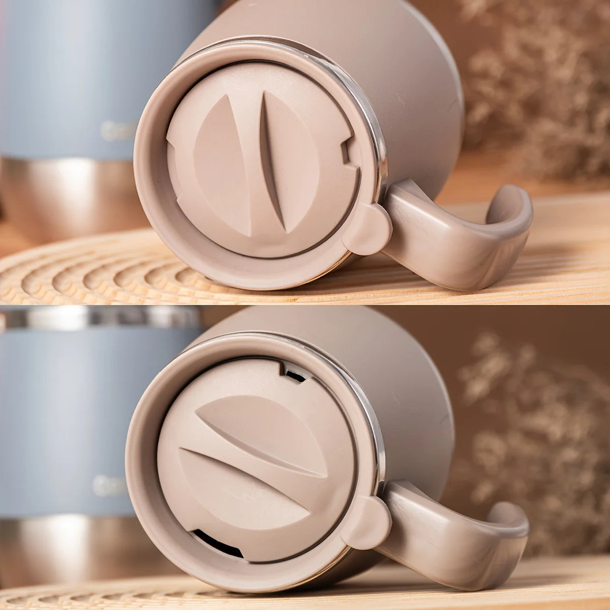 500Ml Stainless Steel Coffee Cup Outdoor Insulation and Heat Retention Cup Insulated and Heat-Resistant Cup for Camping Hiking
