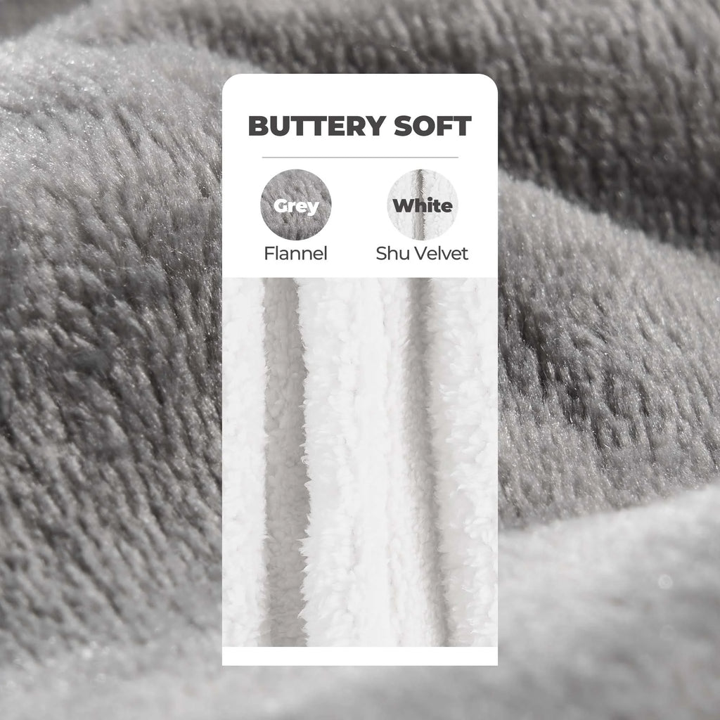 50" X 60" Electric Heated Blanket Throw Upgraded Heating Wire with 4 Hour Auto off and 6 Heat Levels Machine Washable