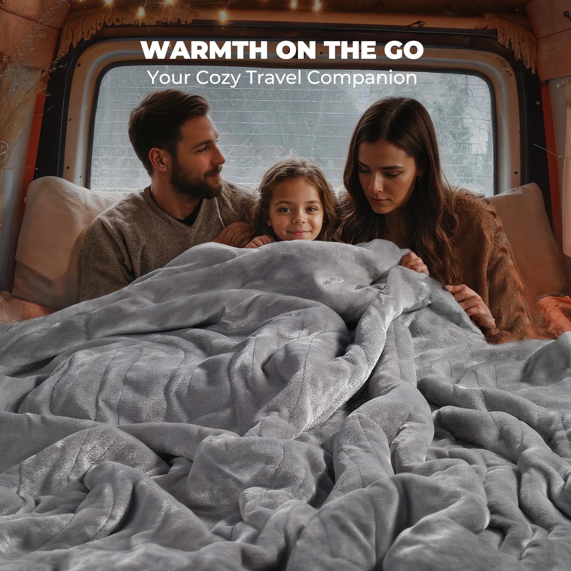 50" X 60" Electric Heated Blanket Throw Upgraded Heating Wire with 4 Hour Auto off and 6 Heat Levels Machine Washable