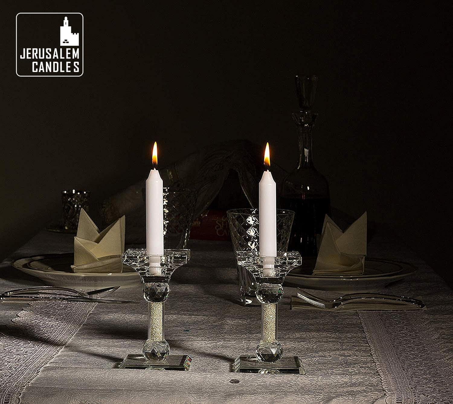 - Traditional Shabbos Candles - 3 Hour - 2-Pack X 72 Candles (144 Candles)
