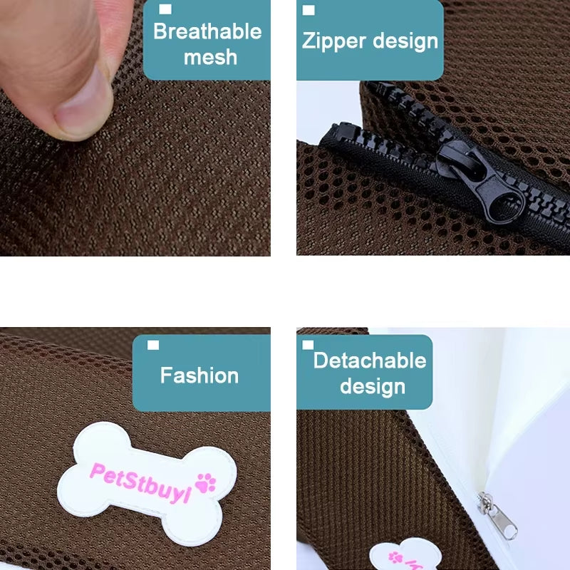 Hot Dog House Dog Stairs Pet 2/3 Steps Stairs for Small Dog Cat Pet Ramp Ladder Anti-Slip Removable Dogs Bed Stairs Pet Supplies